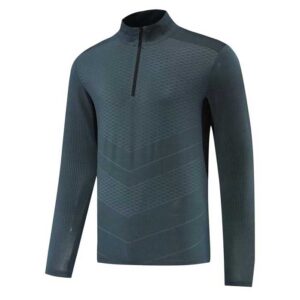 Quarter Zip Performance Long Sleeve Shirt