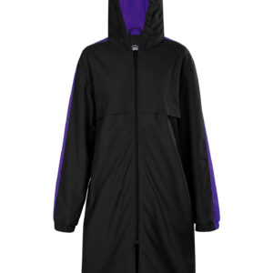 Swim Parka Black/Purple