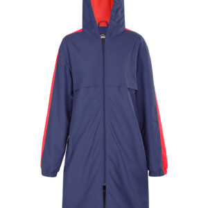 Swim Parka Navy/Red